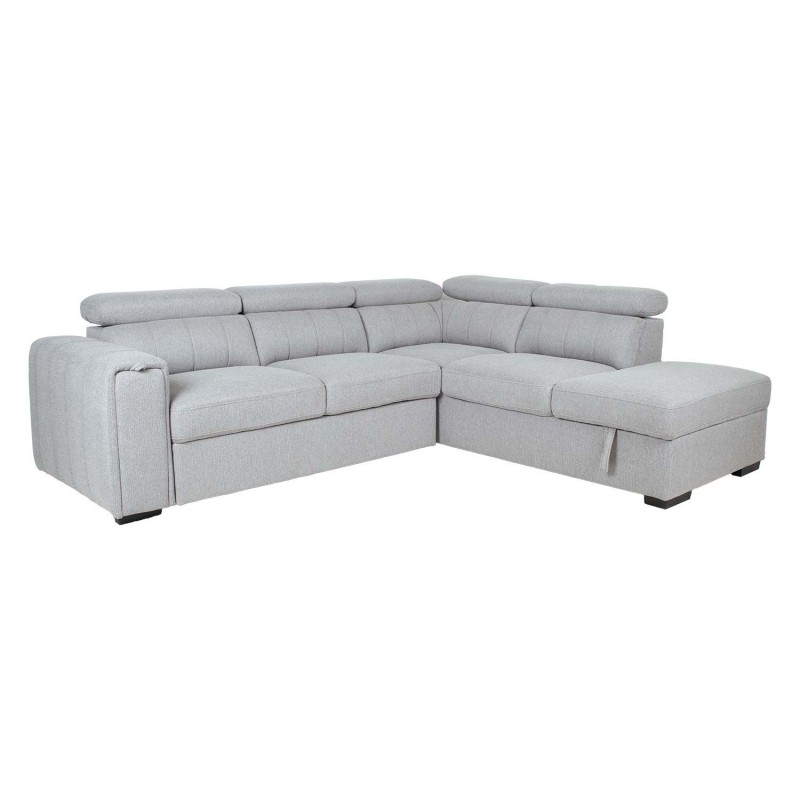 Corner sofa bed ODELIA-2 RC, grey