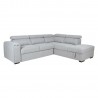 Corner sofa bed ODELIA-2 RC, grey