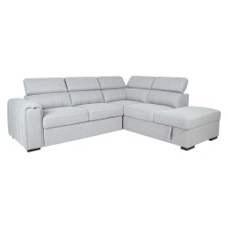 Corner sofa bed ODELIA-2 RC, grey
