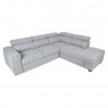 Corner sofa bed ODELIA-2 RC, grey