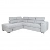 Corner sofa bed ODELIA-2 LC, grey