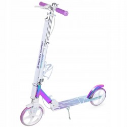 Tõukeratas Raven Estelle PRO White 200mm käsipiduri, kella, pudelihoidja ja esivedrustusega