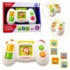 Interactive Educational Pad Console with Cards, Lights, and Sounds
