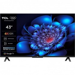 TCL 43P69K TV 109.2 cm (43") 4K Ultra HD Smart TV Wi-Fi Black