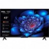TCL 43P69K TV 109.2 cm (43") 4K Ultra HD Smart TV Wi-Fi Black