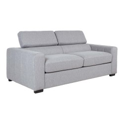 Sofa bed KINGSTON 3-seater 198x96xH76 94cm, grey