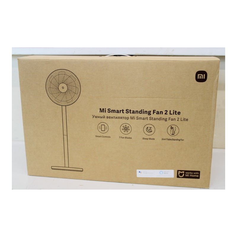 SALE OUT. Xiaomi Mi Smart Standing Fan 2 Lite Xiaomi Mi Smart Standing Fan 2 Lite Stand Fan DEMO, SCRATCHES,