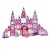 Magnetic Windows Blocks for Girls Pink 58 pcs.