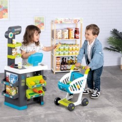 SMOBY Supermarket with a trolley with a cash register. Shop