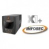 Infosec UPS X1+ 1000 Backup Power Supply 1000VA, 500W, 2× FR/Schuko