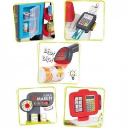 SMOBY Maximarket with a Trolley and Cash Register. Shop