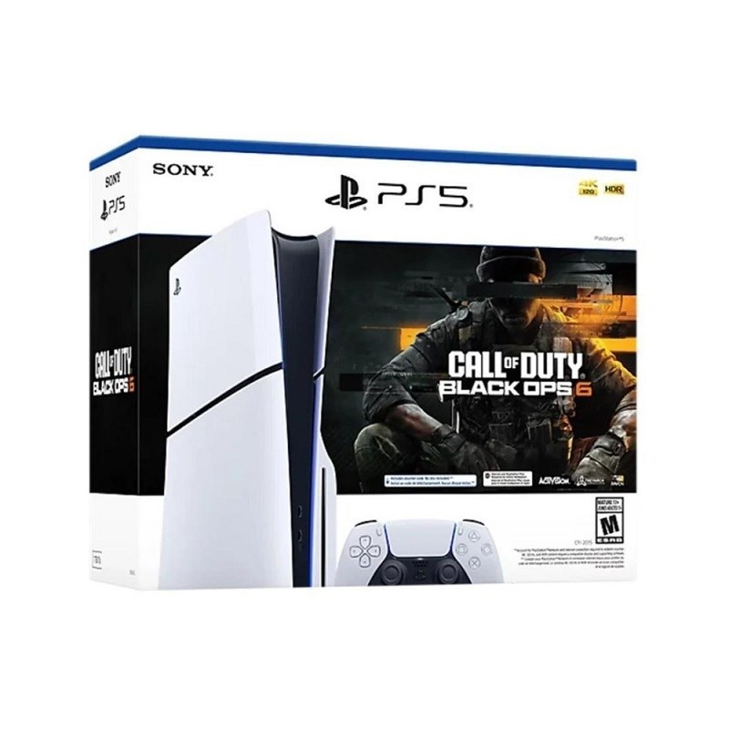 SONY PS5 SLIM Disc 1TB + COD: Black Ops 6