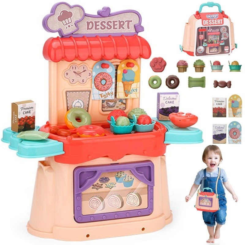 WOOPIE Confectionery Ice cream shop Suitcase 3in1 Bag 25 pcs.