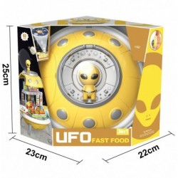 WOOPIE Store Fast Food 3in1 Backpack UFO projector 60 el.