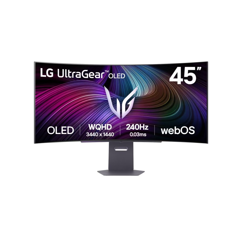 LG 45GX90SA-B 45" UltraGear Curved OLED, 21:9, 3440x1440, 275cd/m2, 0.03s/HDMI, DisplayPort, USB LG