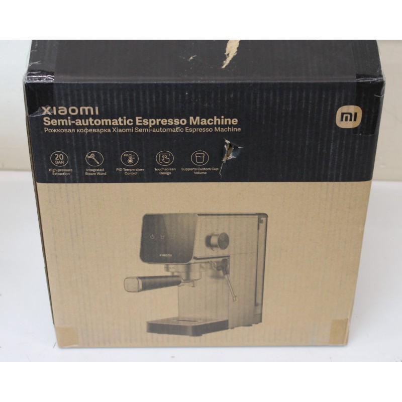SALE OUT. Xiaomi Semi-automatic Espresso Machine Xiaomi Espresso Machine Pump pressure 20 bar Built-in milk