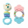 Set of Rattles and Teethers for Babies Pastel Colors 7 pcs.