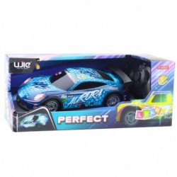 RC Racing Car with Lightning Shell, Blue