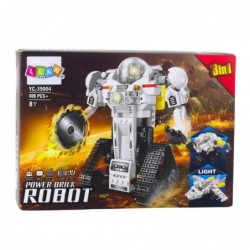 Construction Blocks Space Robot Rover Plane RC 3in1 408 pcs.