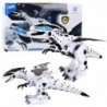 Battery Operated Dinosaur Robot with Wings Moves Lights Sounds