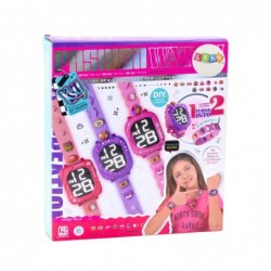 DIY Watch For Kids Interchangeable Adjustable Bands Decorative Beads