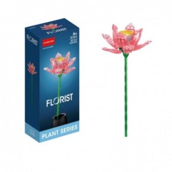 Flower Construction Blocks Compositions 60-150 pcs Mix