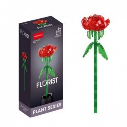 Flower Construction Blocks Compositions 60-150 pcs Mix