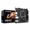 GIGABYTE H610I Motherboard - Supports Intel Core 14th CPUs, 4+1+1 Hybrid Digital VRM, up to 5600MHz DDR5, 1xPCIe 3.0