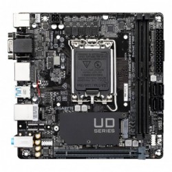 GIGABYTE H610I Motherboard - Supports Intel Core 14th CPUs, 4+1+1 Hybrid Digital VRM, up to 5600MHz DDR5, 1xPCIe 3.0