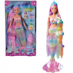 SIMBA Doll Steffi Rainbow Mermaid with Accessories