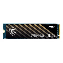 MSI Spatium M450 PCIe 4.0 NVMe M.2 500GB PCI Express 4.0 3D NAND
