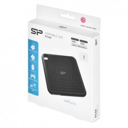 Silicon Power CP60 2 TB USB Type-A to USB Type-C 3.2 Gen 2 (3.1 Gen 2) Black