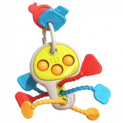 EDUCATIONAL SENSORY KEYS WITH MOVING ELEMENTS