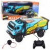Remote Controlled Truck RC Remote Control Sounds Blue