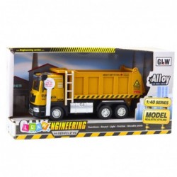 Construction Vehicle Yellow Tipper Truck