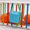 WOOPIE Flexible Sensory Cube Sorter for Children Colorful Shapes 13 el.