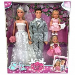 SIMBA Doll Штеффи и Кевин в день своей свадьбы Набор с Эви