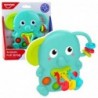 Green Sensory Elephant Rattle with Moving Elements