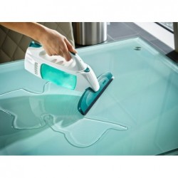 Leifheit 51016 electric window cleaner Blue, White