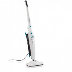 LEIFHEIT CleanTenso Upright steam cleaner 0.55 L 1200 W Blue, White