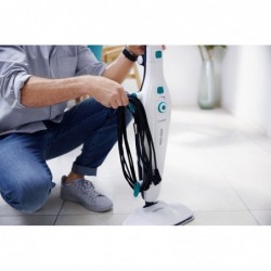 LEIFHEIT CleanTenso Upright steam cleaner 0.55 L 1200 W Blue, White