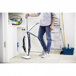 LEIFHEIT CleanTenso Upright steam cleaner 0.55 L 1200 W Blue, White