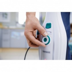 LEIFHEIT CleanTenso Upright steam cleaner 0.55 L 1200 W Blue, White