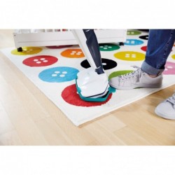 LEIFHEIT CleanTenso Upright steam cleaner 0.55 L 1200 W Blue, White