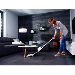 Leifheit Regulus Aqua PowerVac Stick vacuum Battery Wet Green, White