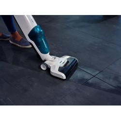 Leifheit Regulus Aqua PowerVac Stick vacuum Battery Wet Green, White