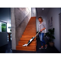 Leifheit Regulus Aqua PowerVac Stick vacuum Battery Wet Green, White