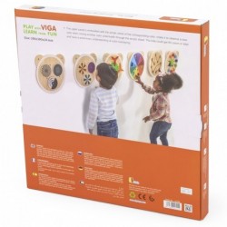 VIGA Wooden Color Mixing Chart FSC Certified