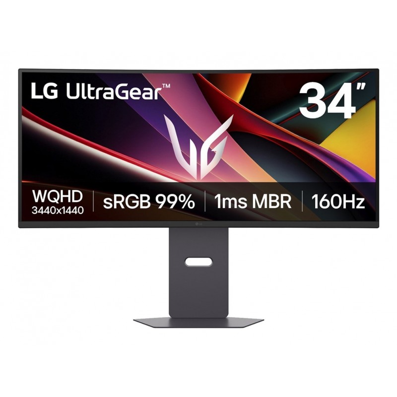 LG 34G600A-B computer monitor 86.4 cm (34") 3440 x 1440 pixels Wide Quad HD LCD Black