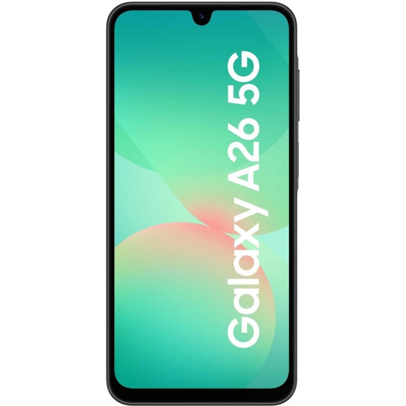 Samsung Galaxy A26 (A266) (Black) Dual SIM 6.7u201c Super AMOLED 1080x2340/2.4GHz&2.4GHz/128GB/6GB RAM/Android